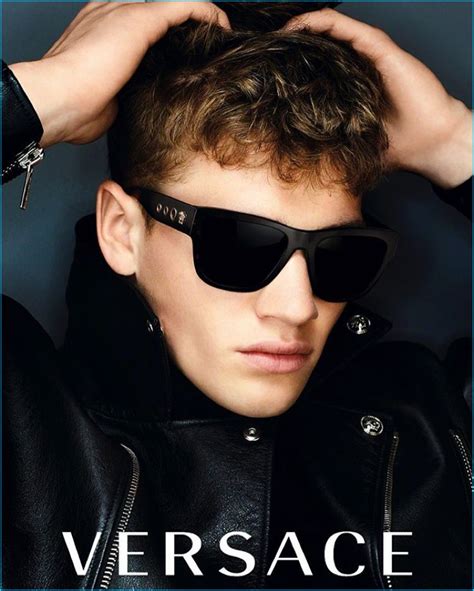 versace mens runway 2016|Versace runway sunglasses.